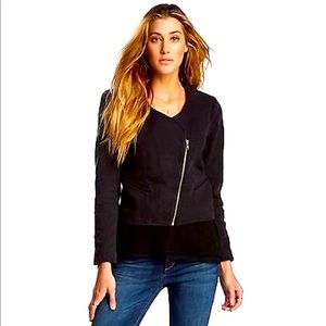 Joe’s Jeans Asymmetrical Cropped Denim Jacket